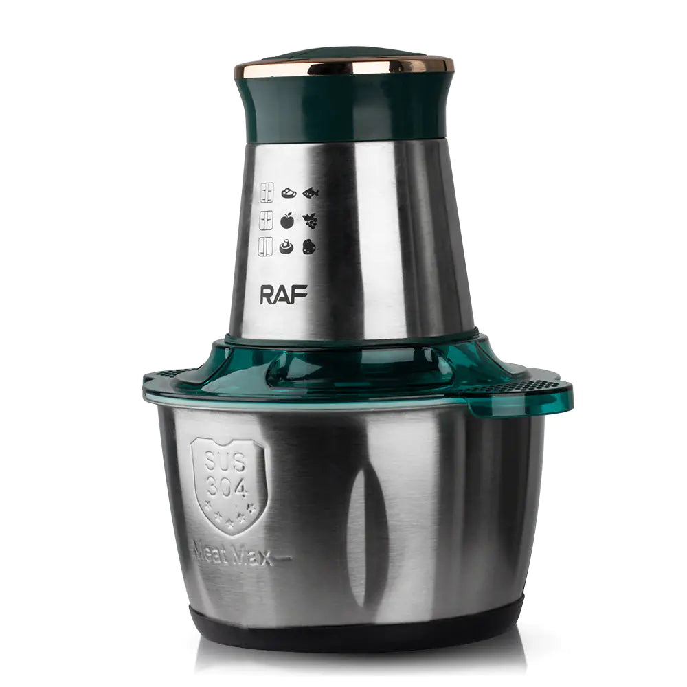 RAF Electric Meat Grinder - Stainless Steel 2L Kitchen Mixer
