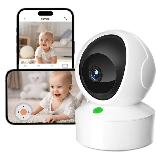 OJR 2K HD Video Baby Monitor with Camera and Audio