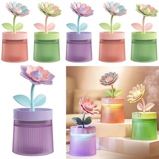 Cool Mist Humidifier 7 Color LED Light 2 Mist Modes Colorful Cool Mini