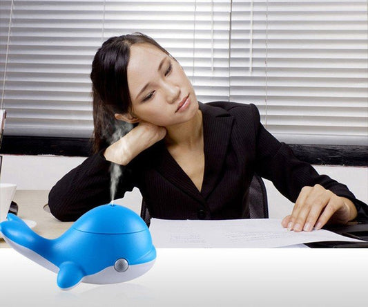 Mini Usb Cartoon Whale Humidifier