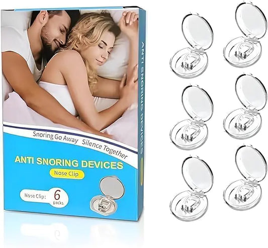 6PCS Anti Snoring Devices - Silicone Magnetic