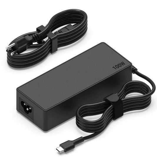100W USB-C Power Adapter Fast Charger Replacement for Mac Book Pro iPad Lenovo HP Dell Asus Laptops